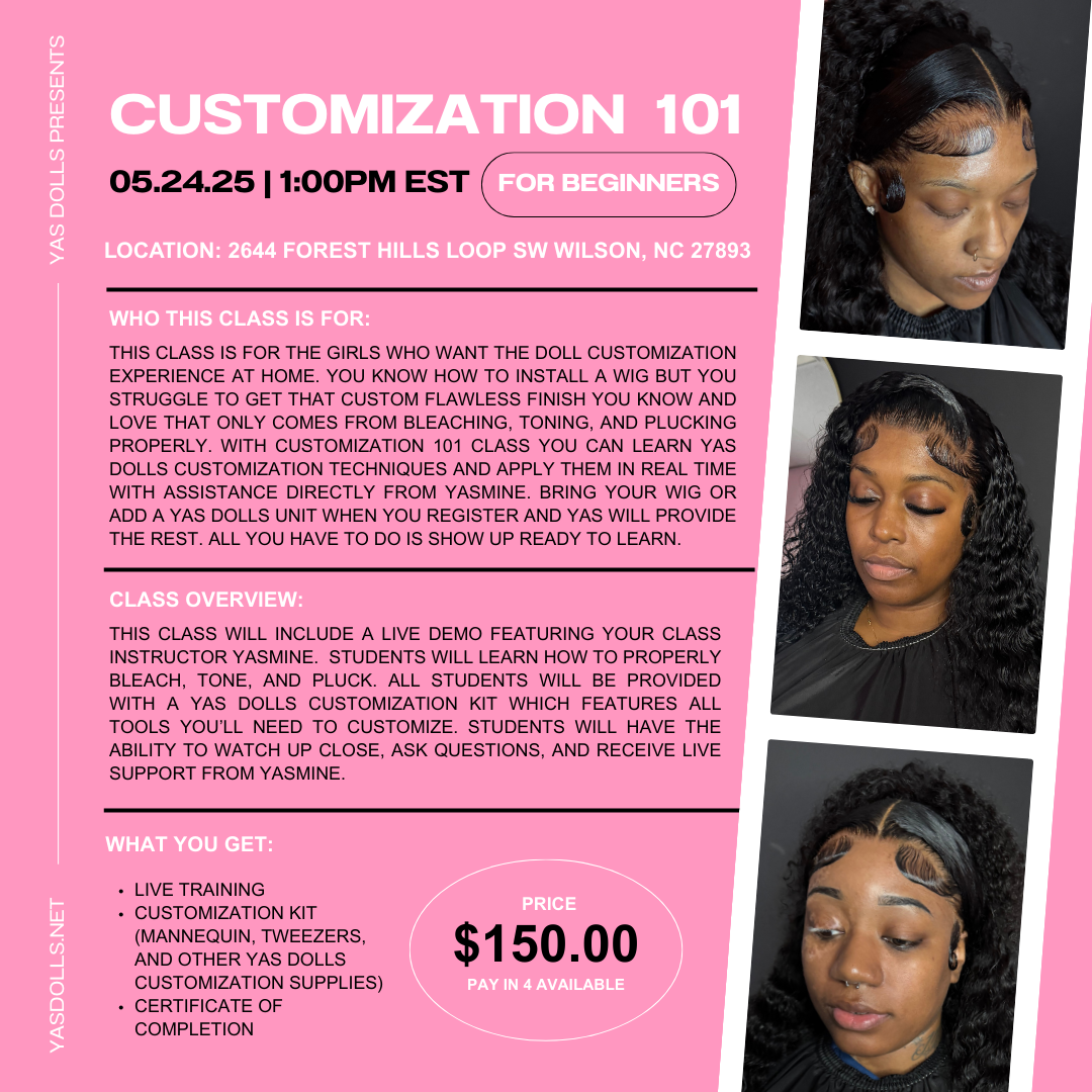 Customization 101 Class