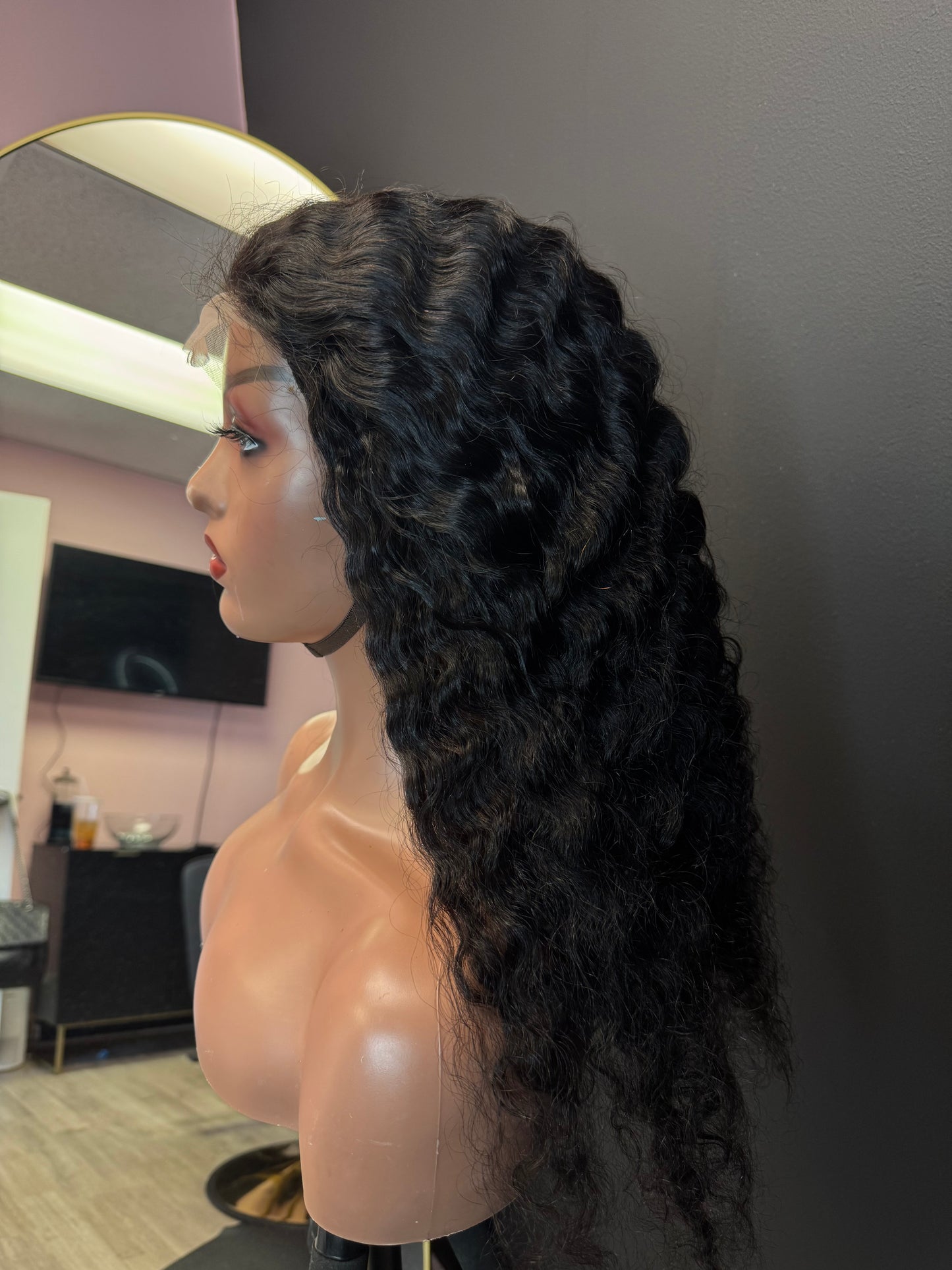 20” Deep Wave Closure Wig