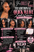 Traditional Quick Weave Look & Learn